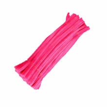 Wholesale 9mm*30cm colored Craft Wire Pipe Cleaners Chenille Stems for DIY